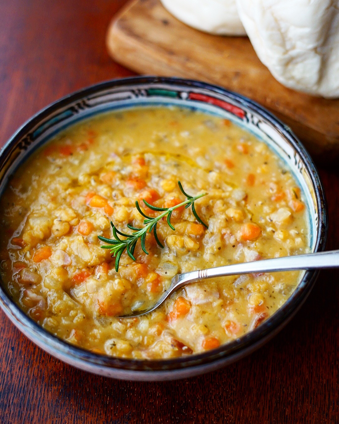 レンズ豆と野菜のスープのレシピ