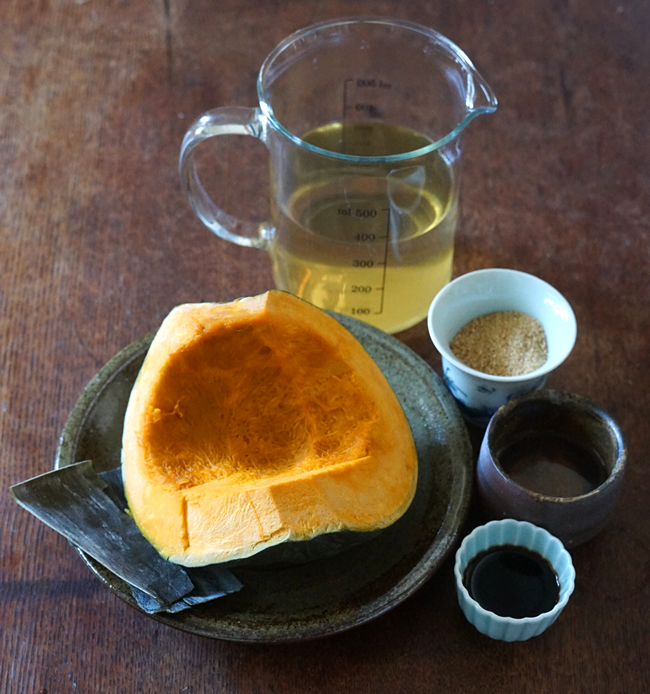 かぼちゃ煮物 レシピ