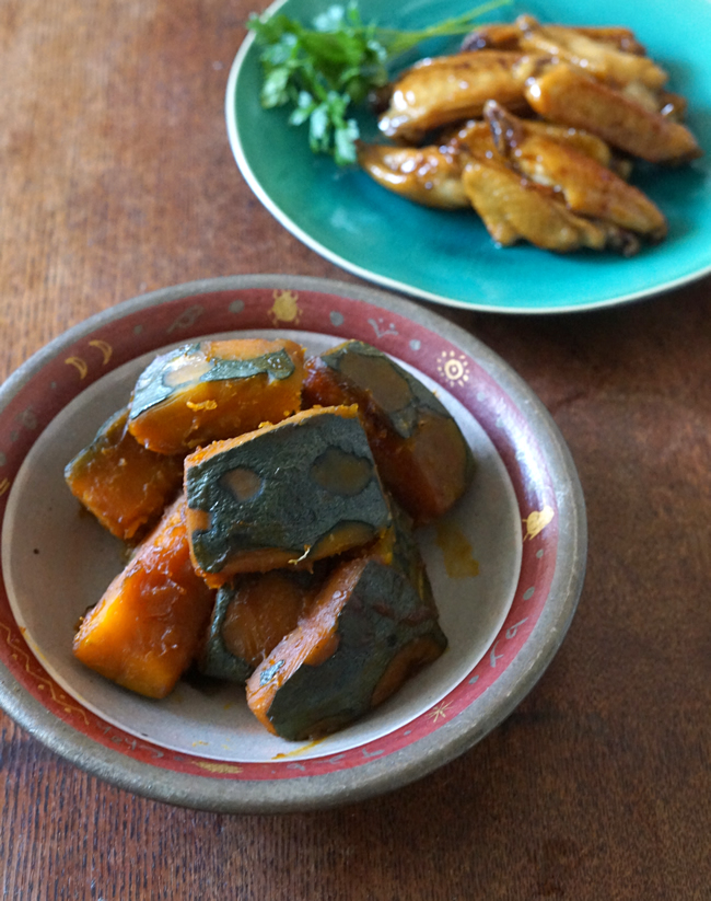 かぼちゃ 煮物　濃い味