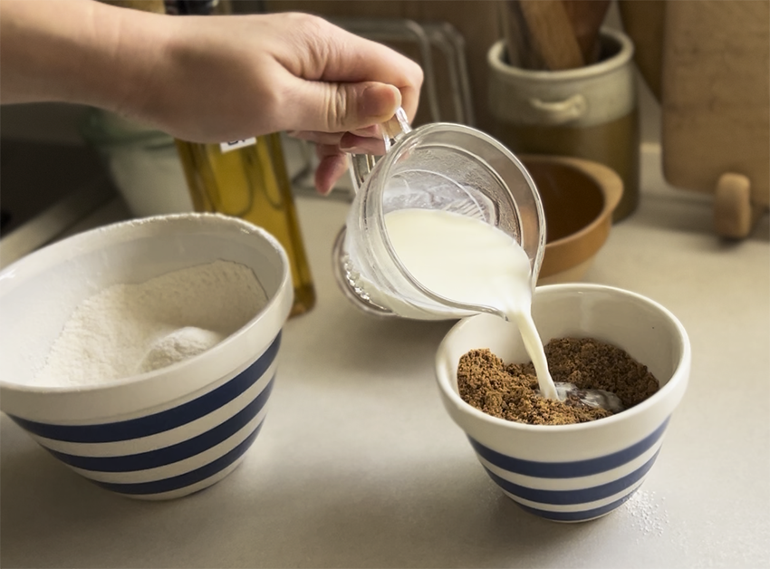 黒糖蒸しパン しっとり