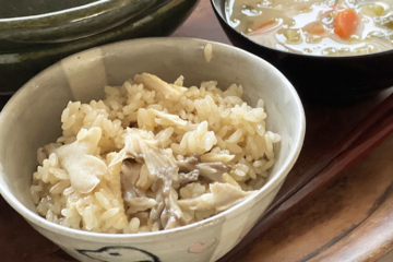 舞茸 ご飯 油揚げ