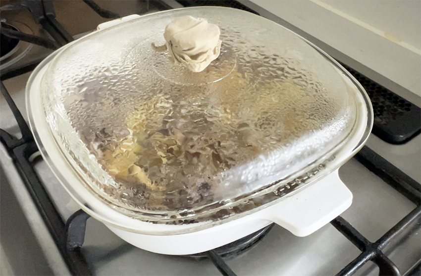 牛肉とごぼうの卵とじ-柳川風