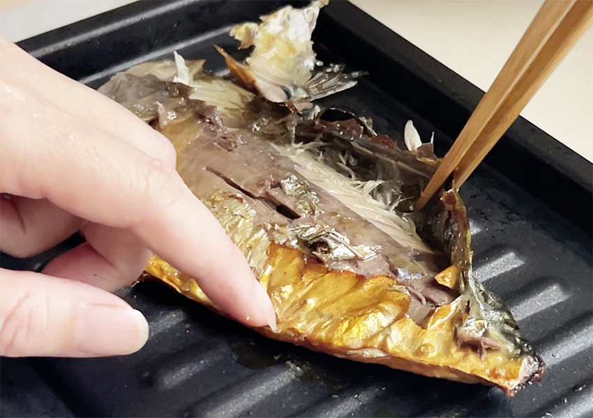 塩鯖　焼き